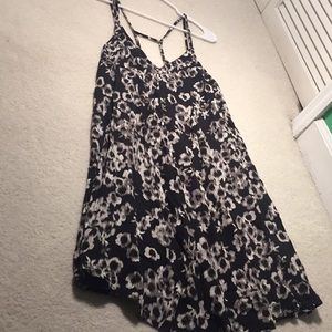 Black Patterned Sundress
